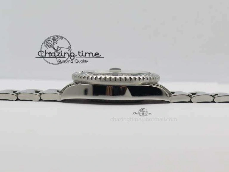 Breathable GMT-Master II 116759 SS Bp-Maker Black Ruby Crystal Diamond Dial On SS Bracelet A 3766
