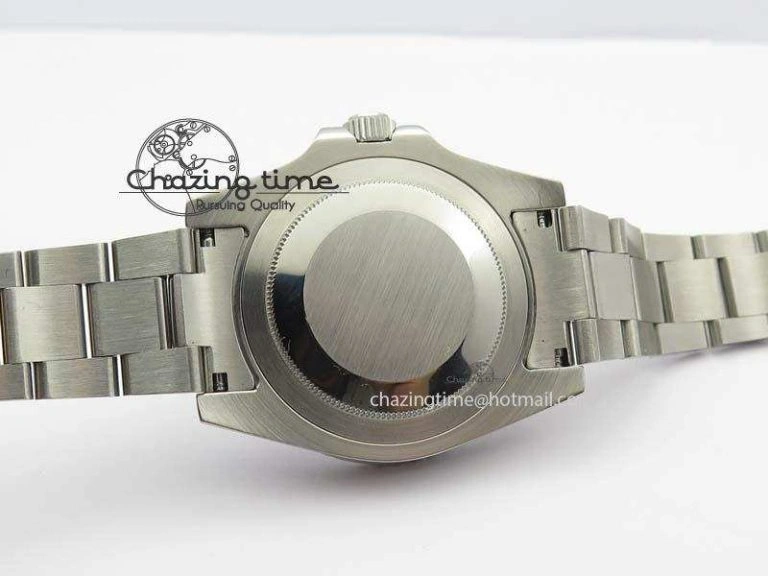 UrbanStyle GMT-Master II 116759 SS Bp-Maker Blue Ruby Crystal Black Dial On SS Bracelet A 3768