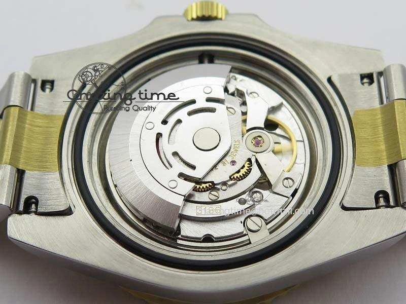 GMT-Master II 116759 SS YG Bp-Maker Blue Red Ruby Crystal Black Dial On SS YG Bracelet A Supportive 3771