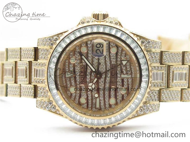 HighQuality GMT Master II 116769 BRIL Full Diamonds RG TWF Best Edition A 2991
