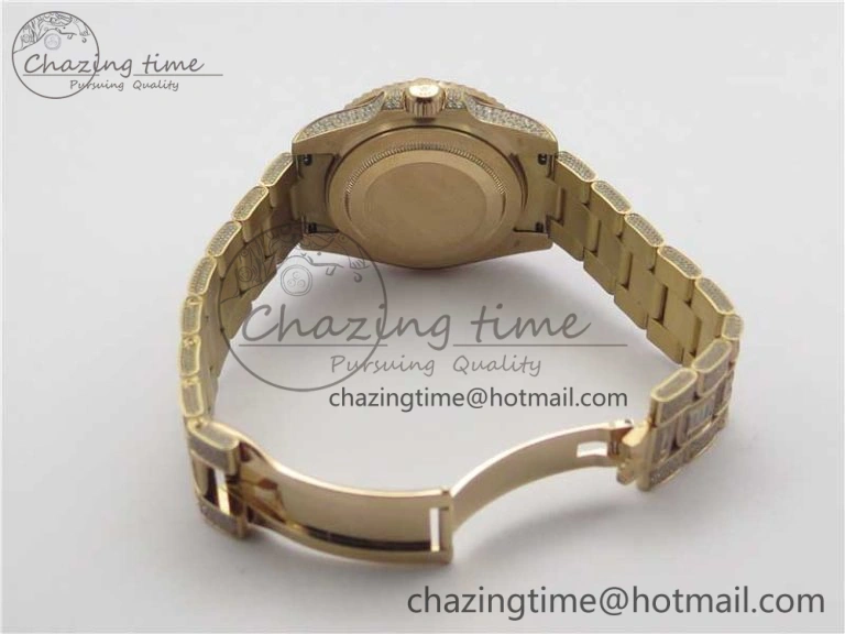 HighQuality GMT Master II 116769 BRIL Full Diamonds RG TWF Best Edition A 2991
