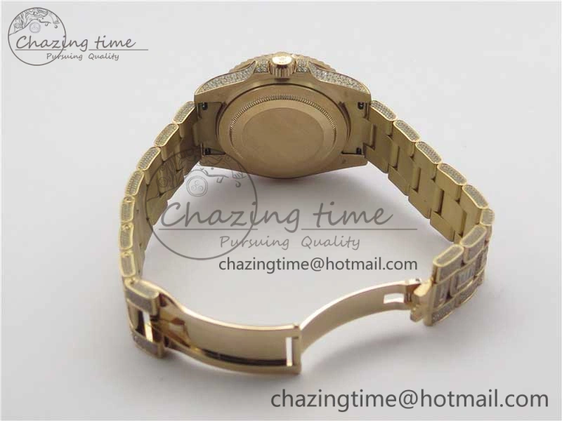 HighQuality GMT Master II 116769 BRIL Full Diamonds RG TWF Best Edition A 2991