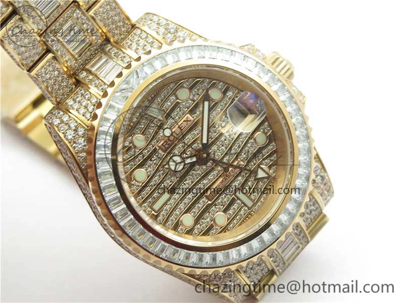 HighQuality GMT Master II 116769 BRIL Full Diamonds RG TWF Best Edition A 2991