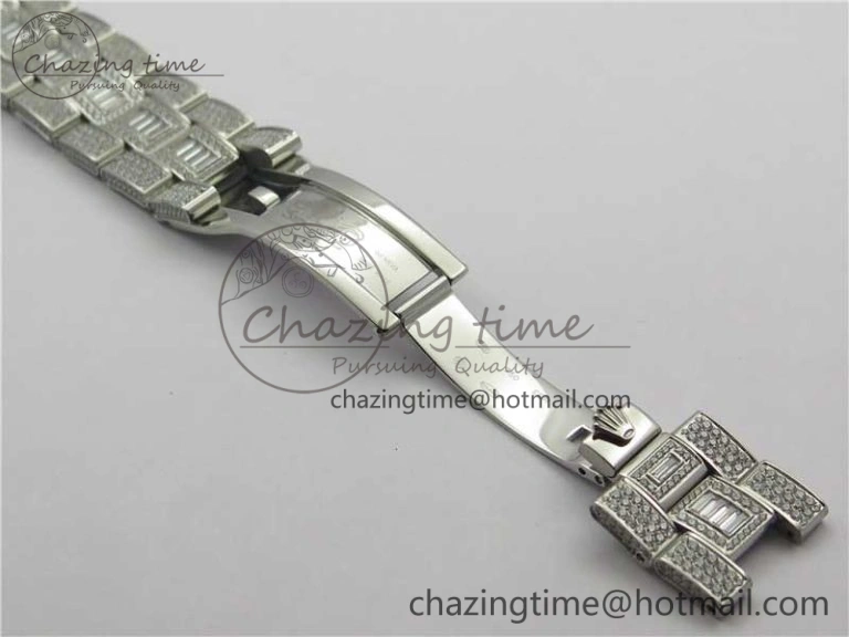 Minimalist GMT Master II 116769 BRIL Full Diamonds Watch TWF Best Edition A 2992
