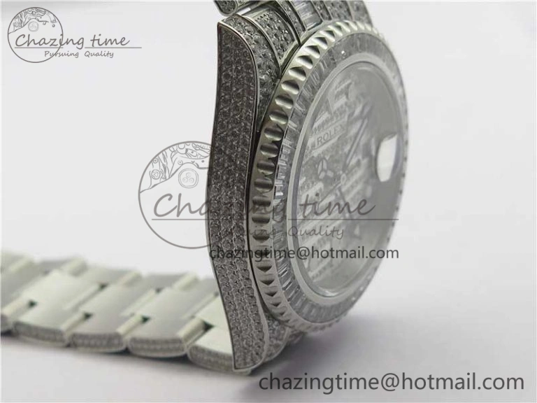 Minimalist GMT Master II 116769 BRIL Full Diamonds Watch TWF Best Edition A 2992