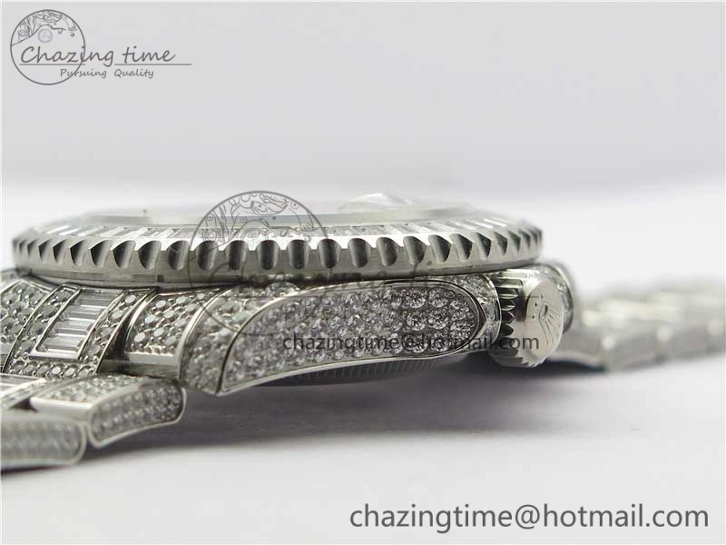Minimalist GMT Master II 116769 BRIL Full Diamonds Watch TWF Best Edition A 2992