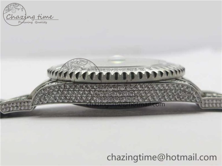 Minimalist GMT Master II 116769 BRIL Full Diamonds Watch TWF Best Edition A 2992