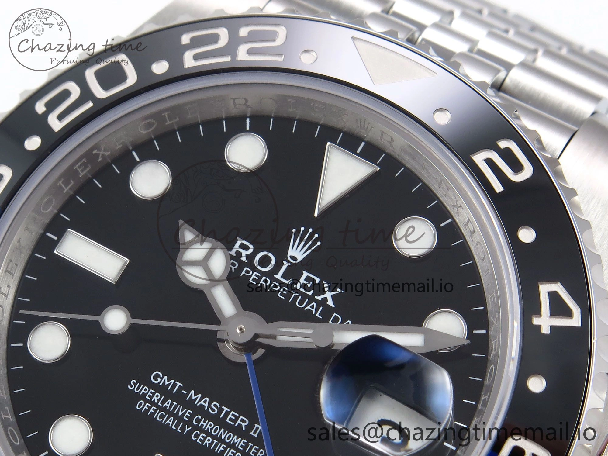 Chic GMT-Master II 126710 BLNR 904L EF 1:1 Best Edition on Jubilee Bracelet SH3285 CHS 1022