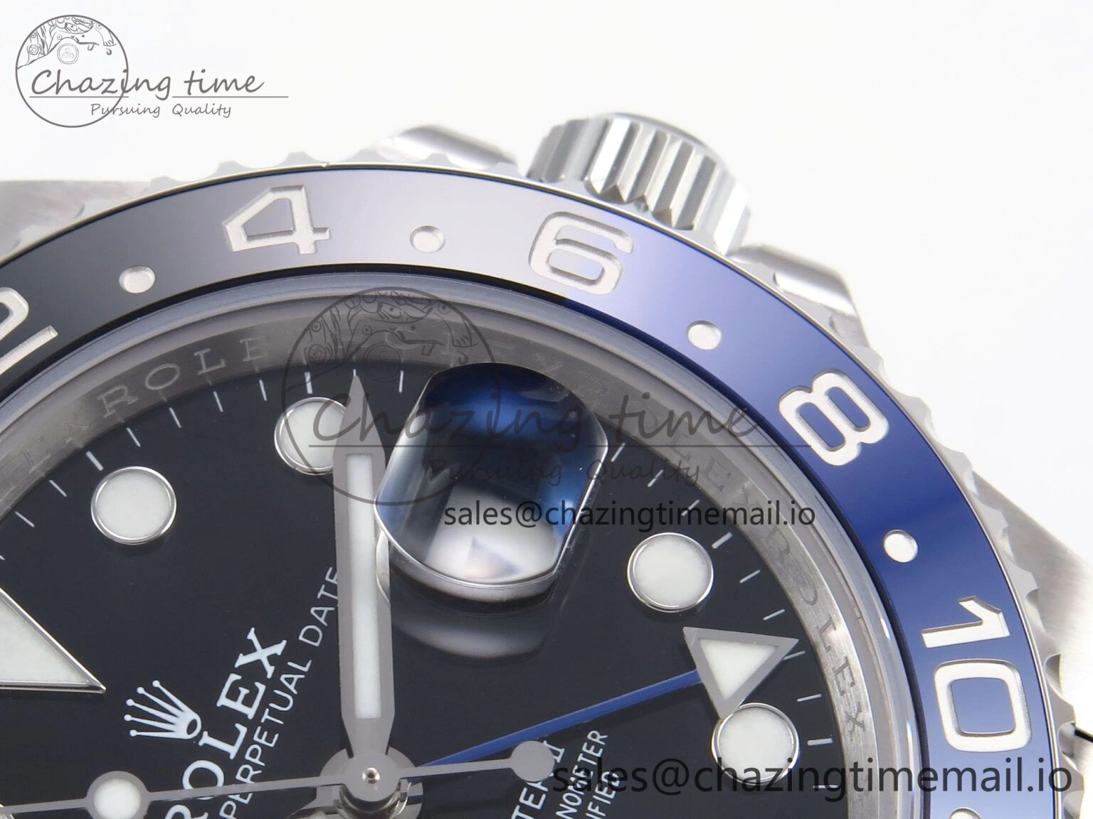 Chic GMT-Master II 126710 BLNR 904L EF 1:1 Best Edition on Jubilee Bracelet SH3285 CHS 1022