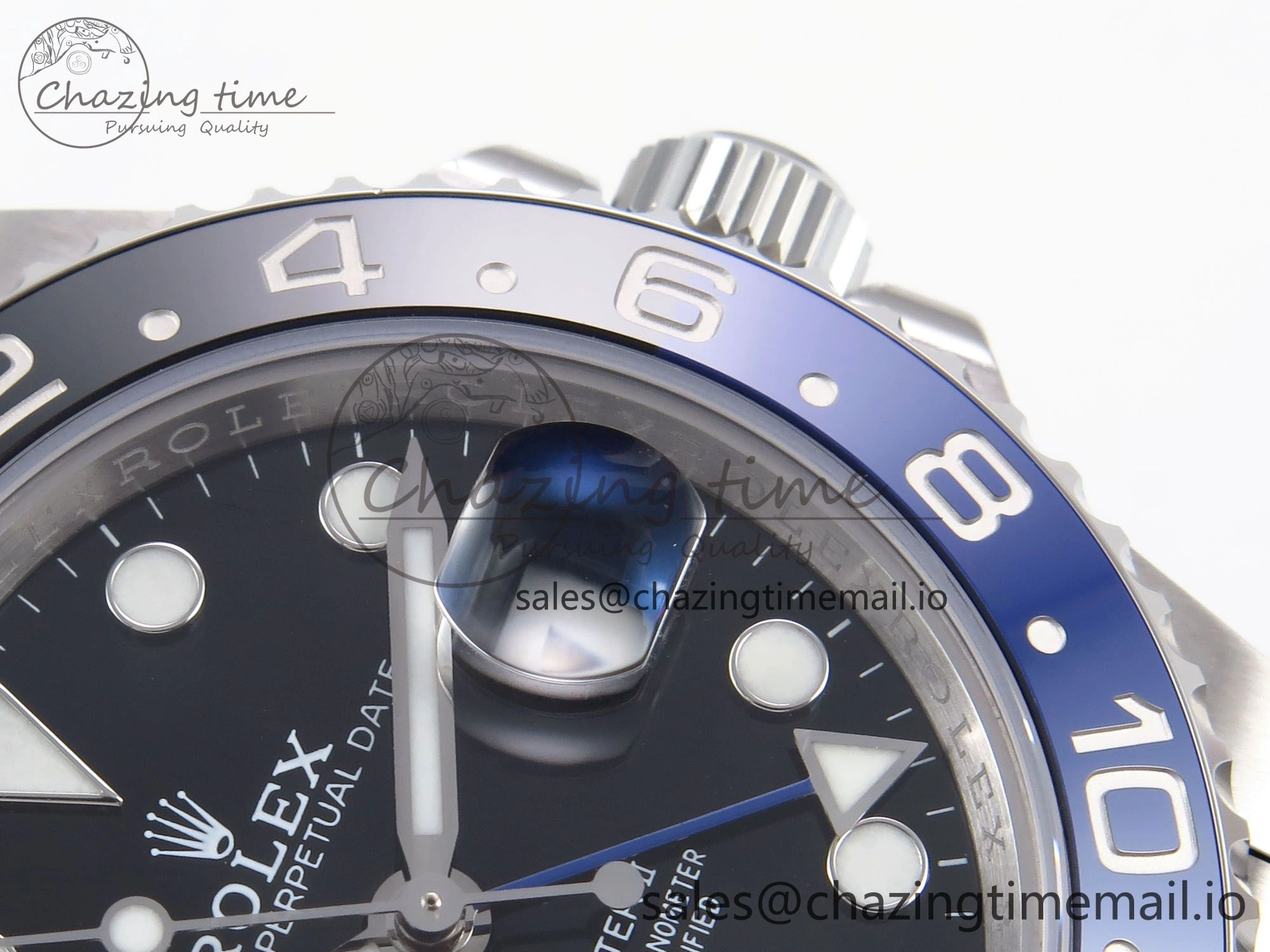 Chic GMT-Master II 126710 BLNR 904L EF 1:1 Best Edition on Jubilee Bracelet SH3285 CHS 1022