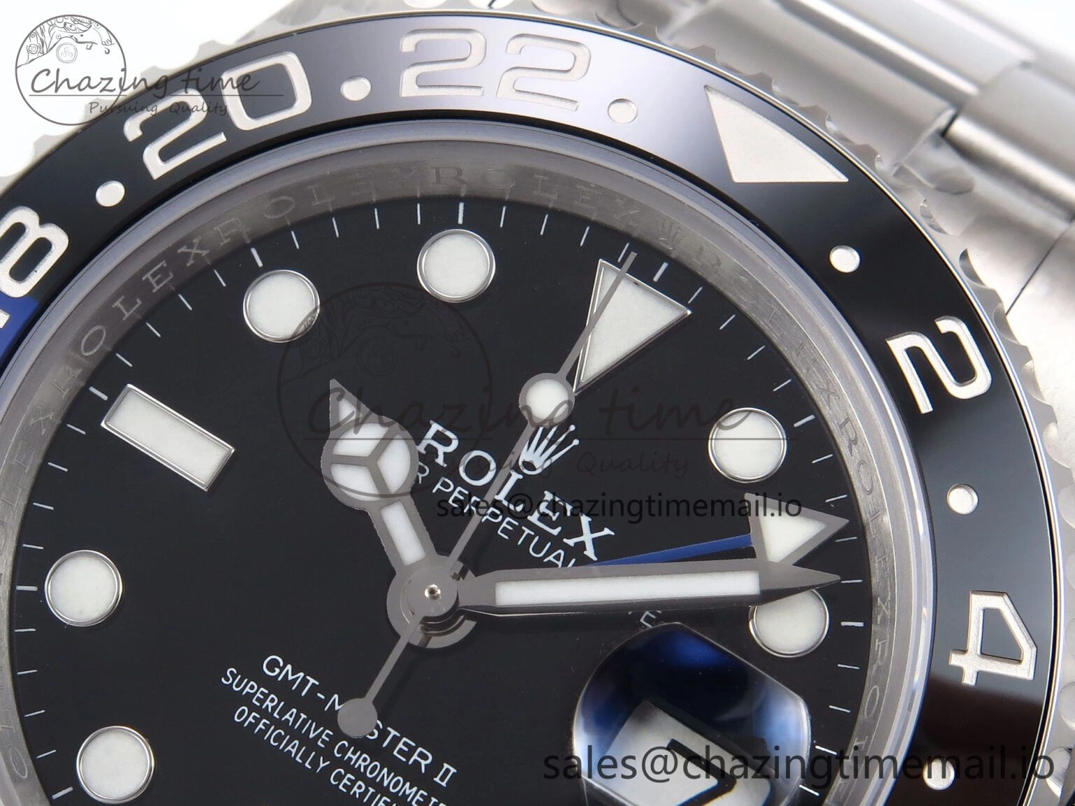 TechFriendly GMT-Master II 126710 BLNR 904L EF 1:1 Best Edition on Oyster Bracelet SH3285 CHS 1017