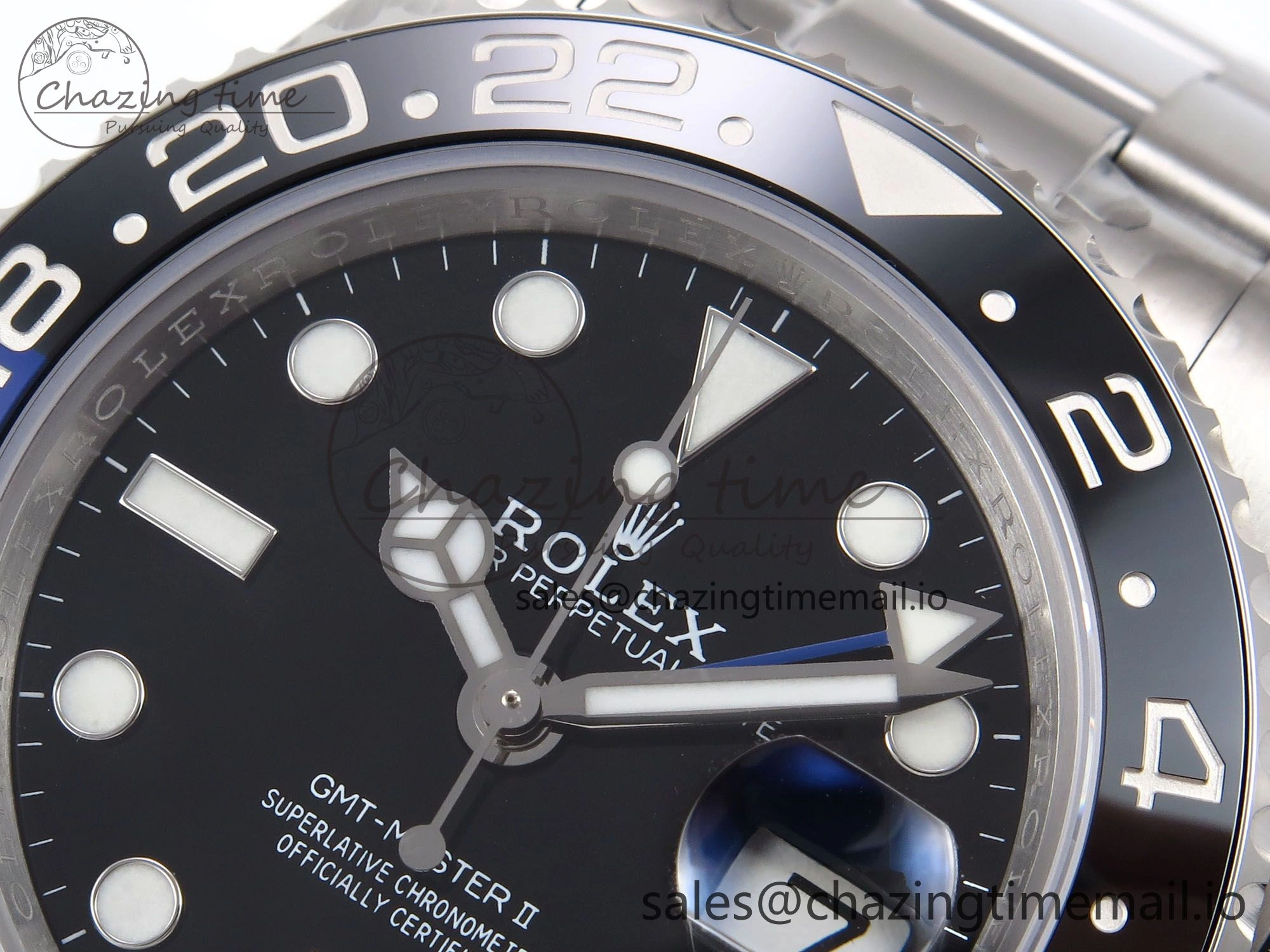 TechFriendly GMT-Master II 126710 BLNR 904L EF 1:1 Best Edition on Oyster Bracelet SH3285 CHS 1017