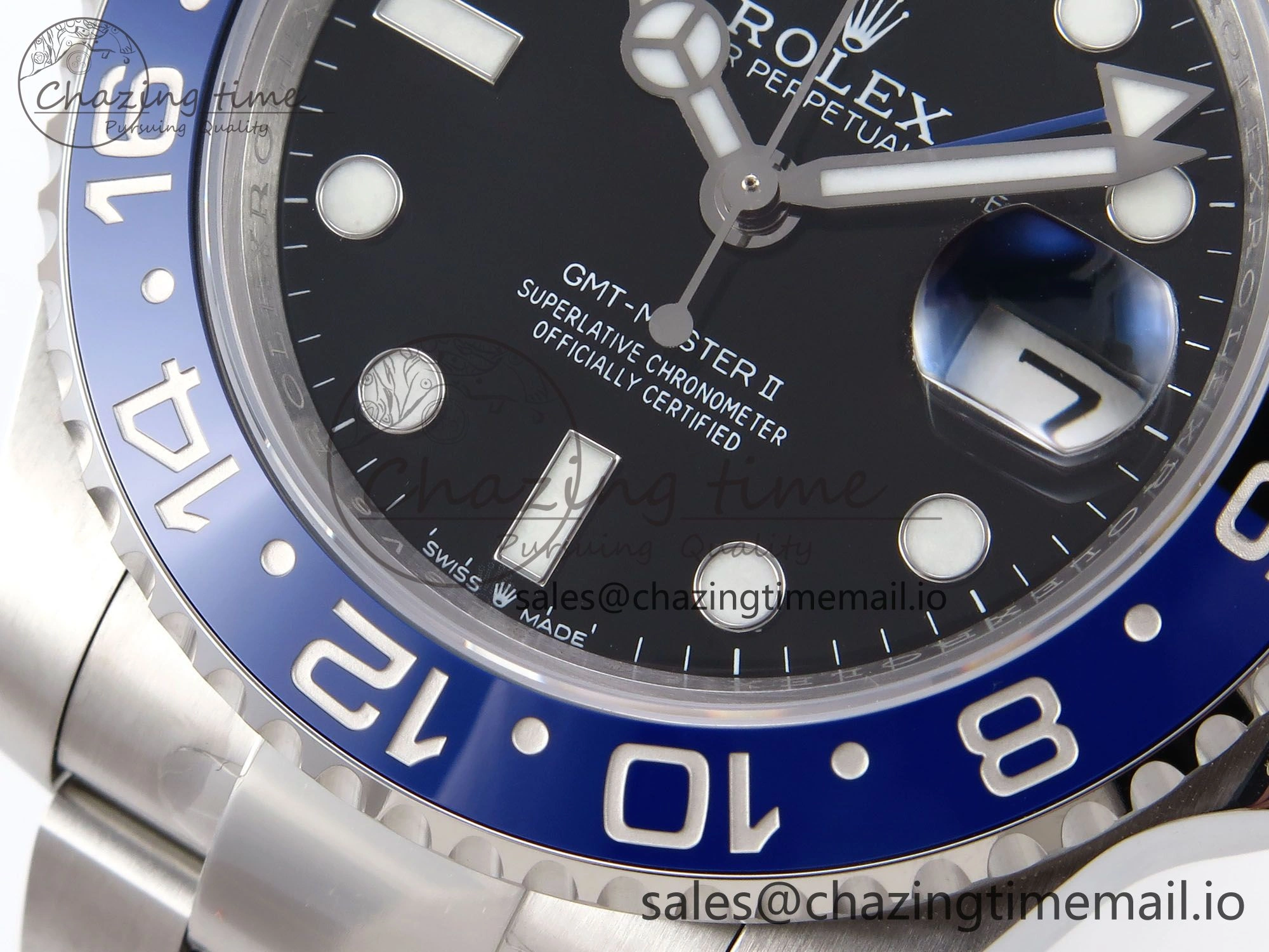TechFriendly GMT-Master II 126710 BLNR 904L EF 1:1 Best Edition on Oyster Bracelet SH3285 CHS 1017