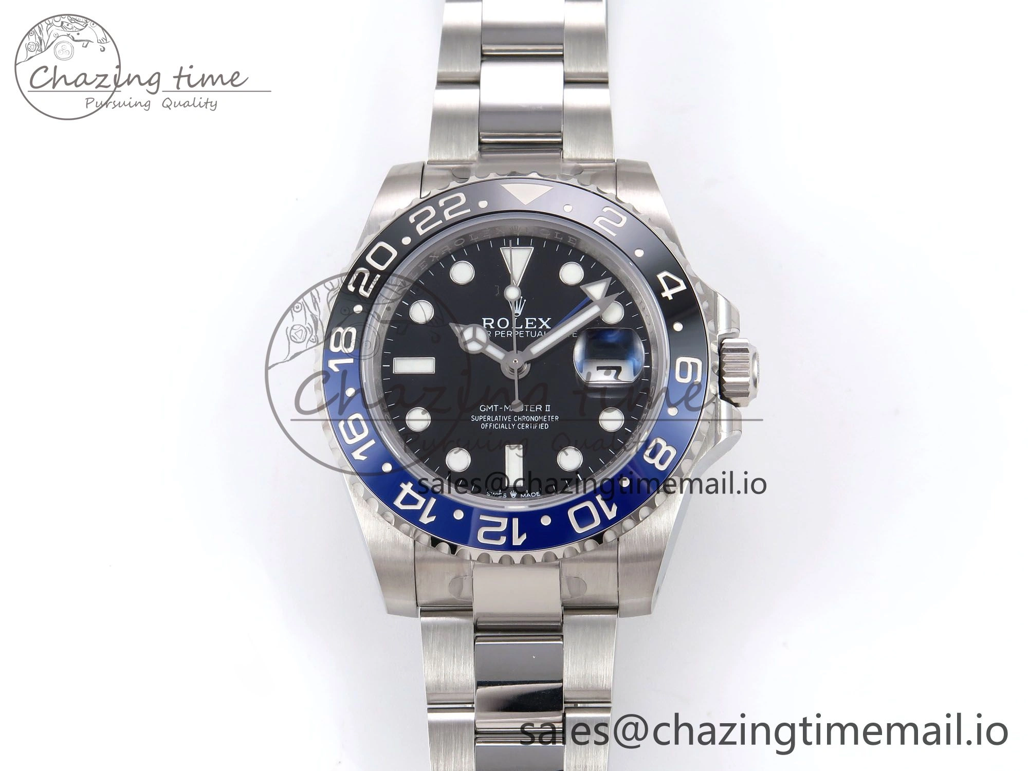 TechFriendly GMT-Master II 126710 BLNR 904L EF 1:1 Best Edition on Oyster Bracelet SH3285 CHS 1017