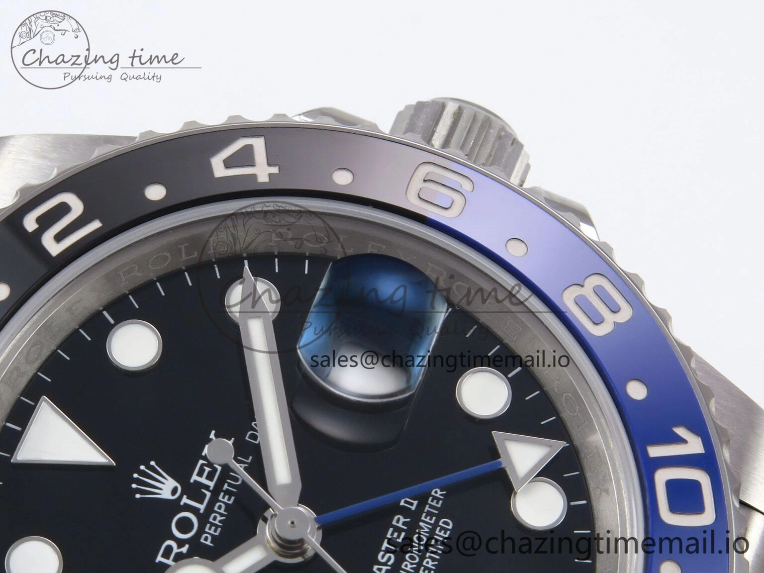 Contemporary GMT-Master II 126710 BLNR 904L EWEF 1:1 Best Edition on SS Jubilee Bracelet SH3285 CHS 1066