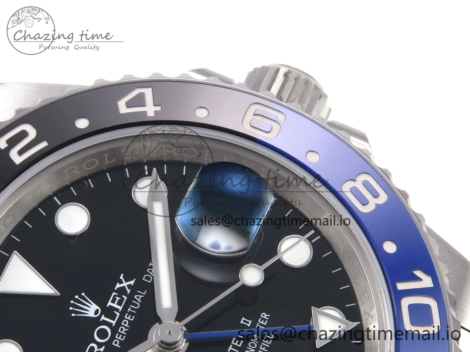 Durable GMT-Master II 126710 BLNR 904L EWEF 1:1 Best Edition on SS Oyster Bracelet SH3285 CHS 1063
