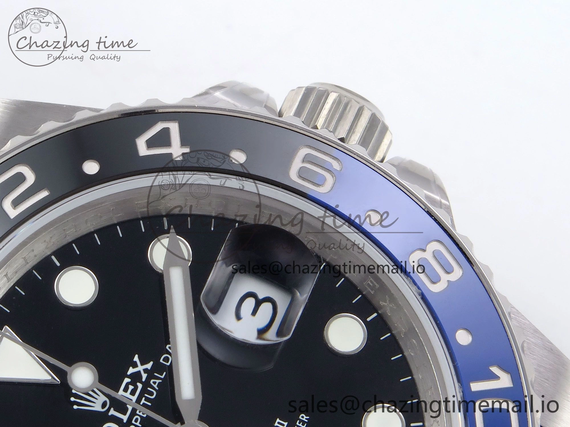 GMT-Master II 126710 BLNR 904L QF 1:1 Best Edition on Jubilee Bracelet SH3285 V Stretchable 1212