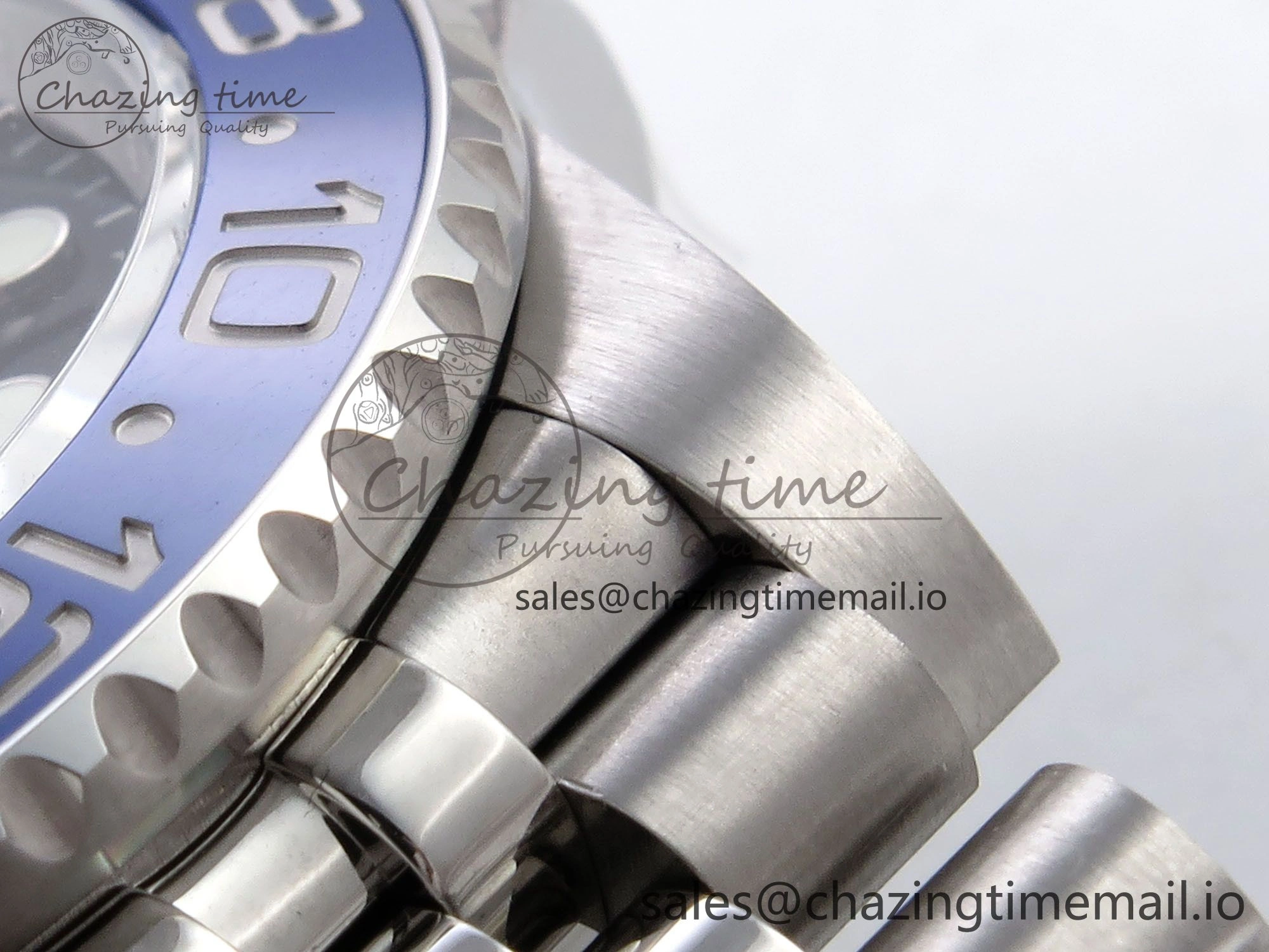 GMT-Master II 126710 BLNR 904L QF 1:1 Best Edition on Jubilee Bracelet SH3285 V Stretchable 1212