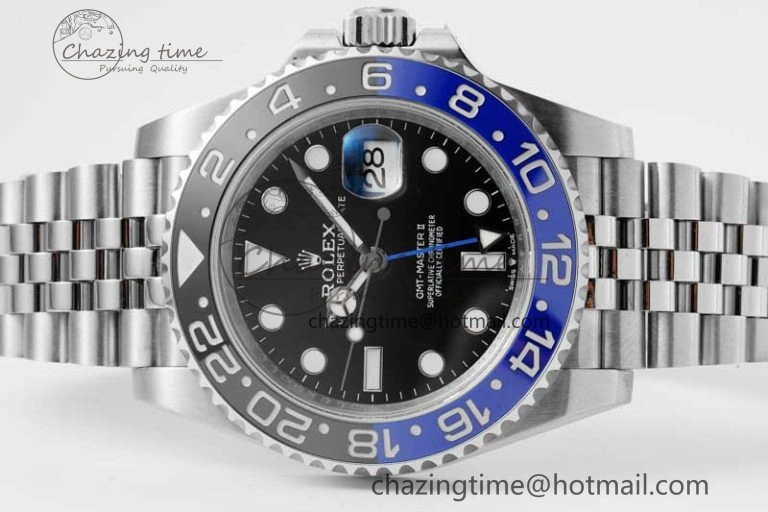 Neat GMT Master II 126710 BLNR 904L SS APF 1:1 Best Edition on Jubilee Bracelet VR3285 CHS 2050