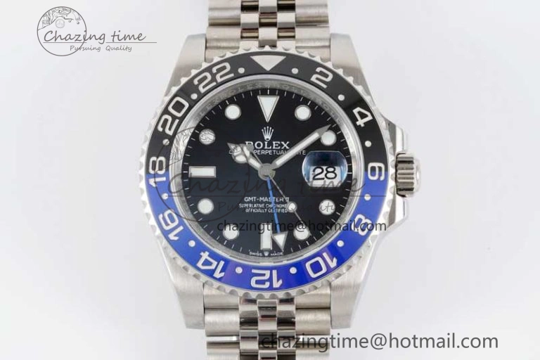 Neat GMT Master II 126710 BLNR 904L SS APF 1:1 Best Edition on Jubilee Bracelet VR3285 CHS 2050