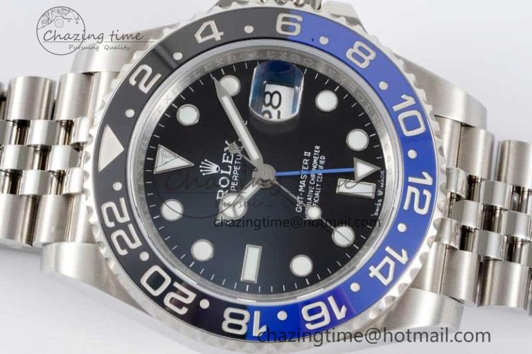 Neat GMT Master II 126710 BLNR 904L SS APF 1:1 Best Edition on Jubilee Bracelet VR3285 CHS 2050