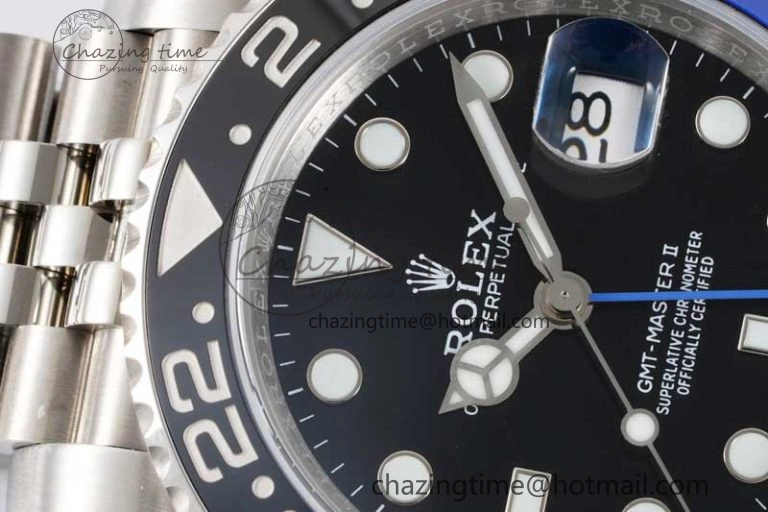 Neat GMT Master II 126710 BLNR 904L SS APF 1:1 Best Edition on Jubilee Bracelet VR3285 CHS 2050