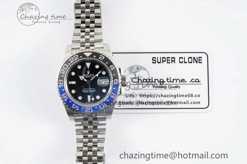 Neat GMT Master II 126710 BLNR 904L SS APF 1:1 Best Edition on Jubilee Bracelet VR3285 CHS 2050