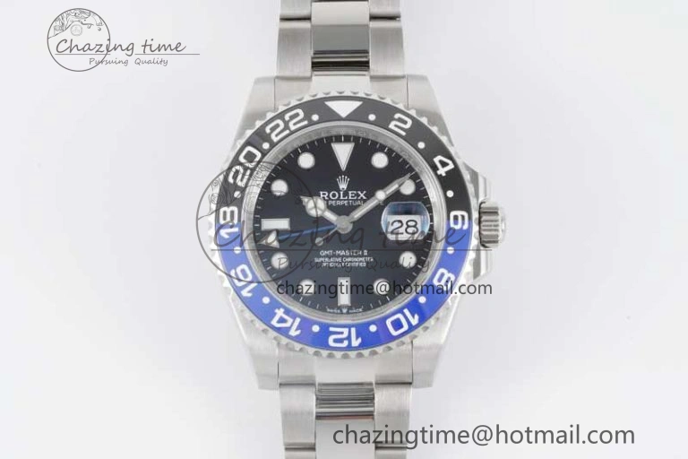 TechFriendly GMT Master II 126710 BLNR 904L SS APF 1:1 Best Edition on Oyster Bracelet VR3285 CHS 2047