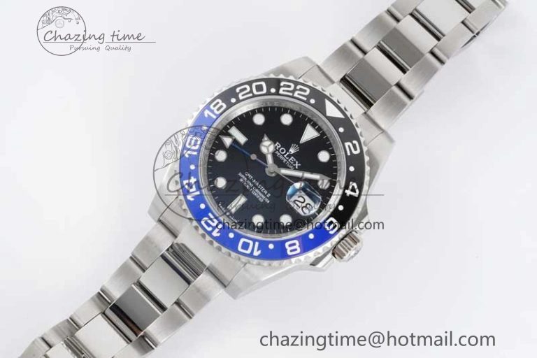 TechFriendly GMT Master II 126710 BLNR 904L SS APF 1:1 Best Edition on Oyster Bracelet VR3285 CHS 2047