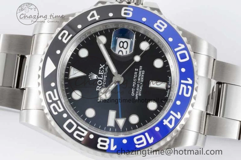 TechFriendly GMT Master II 126710 BLNR 904L SS APF 1:1 Best Edition on Oyster Bracelet VR3285 CHS 2047