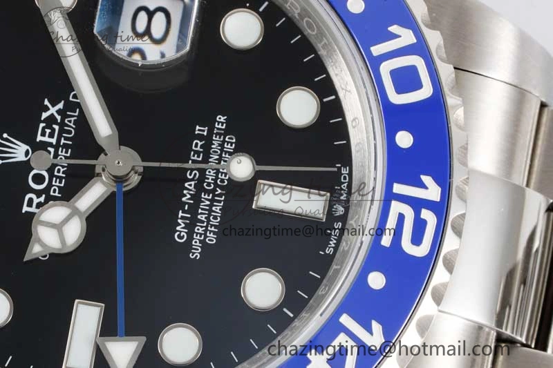TechFriendly GMT Master II 126710 BLNR 904L SS APF 1:1 Best Edition on Oyster Bracelet VR3285 CHS 2047