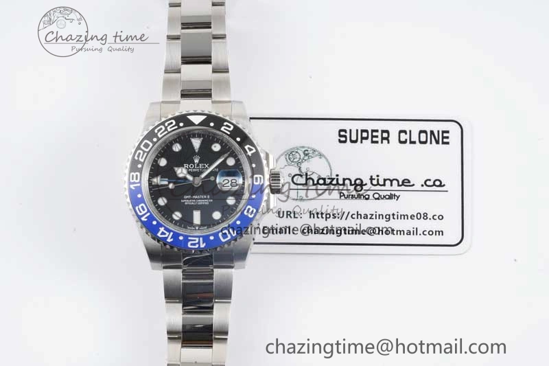 TechFriendly GMT Master II 126710 BLNR 904L SS APF 1:1 Best Edition on Oyster Bracelet VR3285 CHS 2047