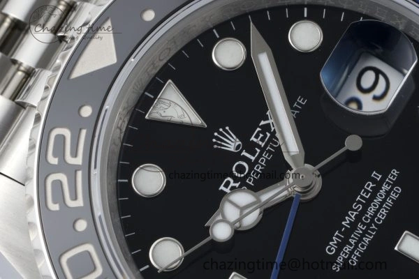 Comfortable GMT Master II 126710 BLNR 904L SS KING Factory 1:1 Best Edition on Jubilee Bracelet K3285 CHS 2074