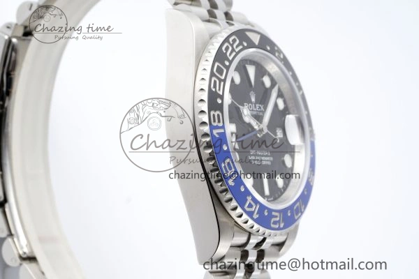 Comfortable GMT Master II 126710 BLNR 904L SS KING Factory 1:1 Best Edition on Jubilee Bracelet K3285 CHS 2074