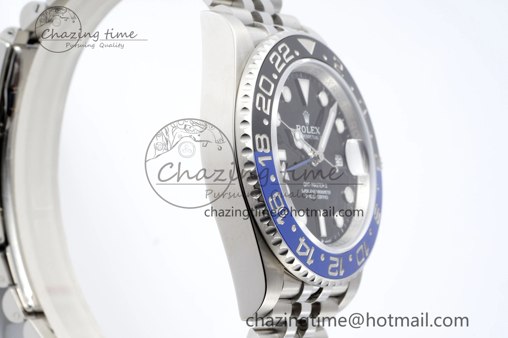 Comfortable GMT Master II 126710 BLNR 904L SS KING Factory 1:1 Best Edition on Jubilee Bracelet K3285 CHS 2074