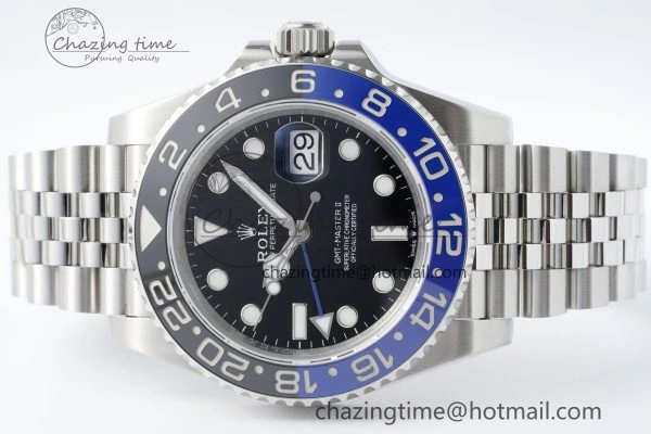 Comfortable GMT Master II 126710 BLNR 904L SS KING Factory 1:1 Best Edition on Jubilee Bracelet K3285 CHS 2074