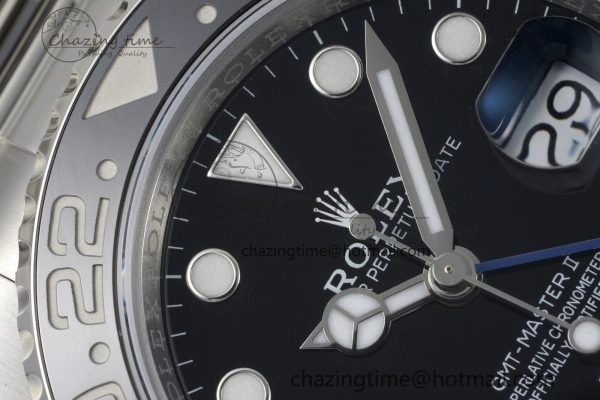 WellDesigned GMT Master II 126710 BLNR 904L SS KING Factory 1:1 Best Edition on Oyster Bracelet K3285 CHS 2075