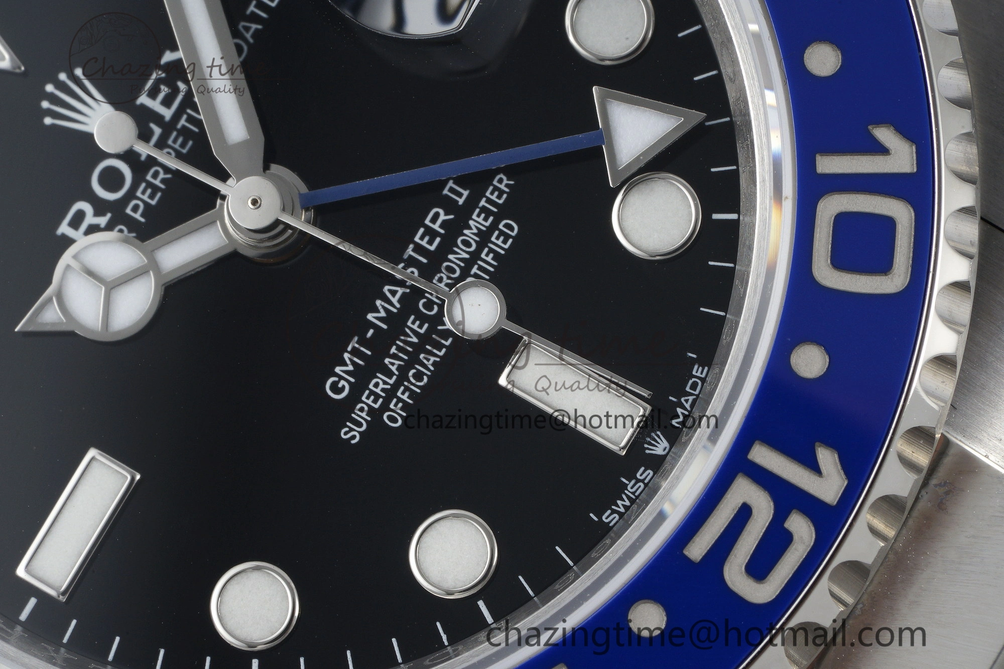 WellDesigned GMT Master II 126710 BLNR 904L SS KING Factory 1:1 Best Edition on Oyster Bracelet K3285 CHS 2075