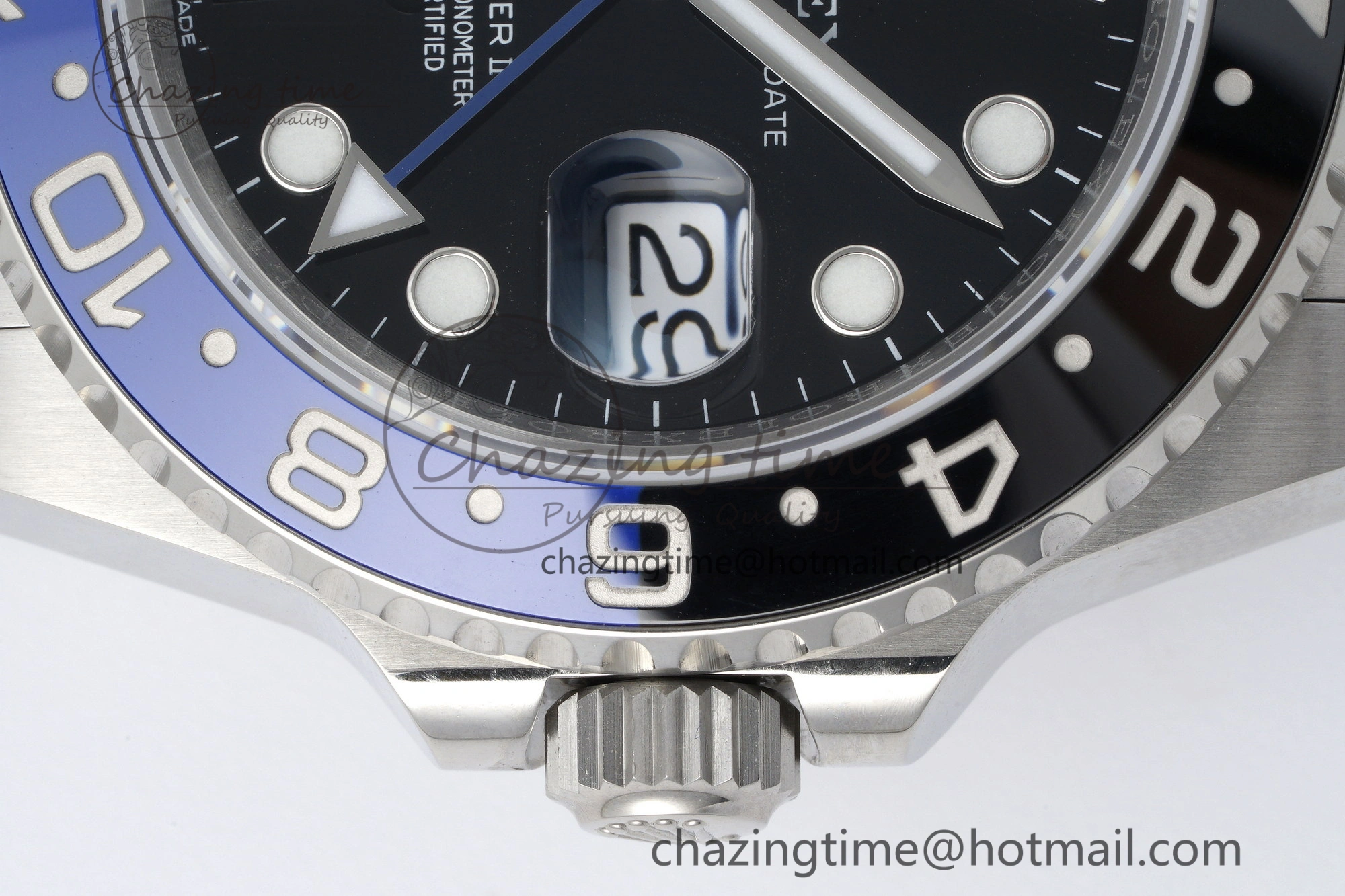 WellDesigned GMT Master II 126710 BLNR 904L SS KING Factory 1:1 Best Edition on Oyster Bracelet K3285 CHS 2075