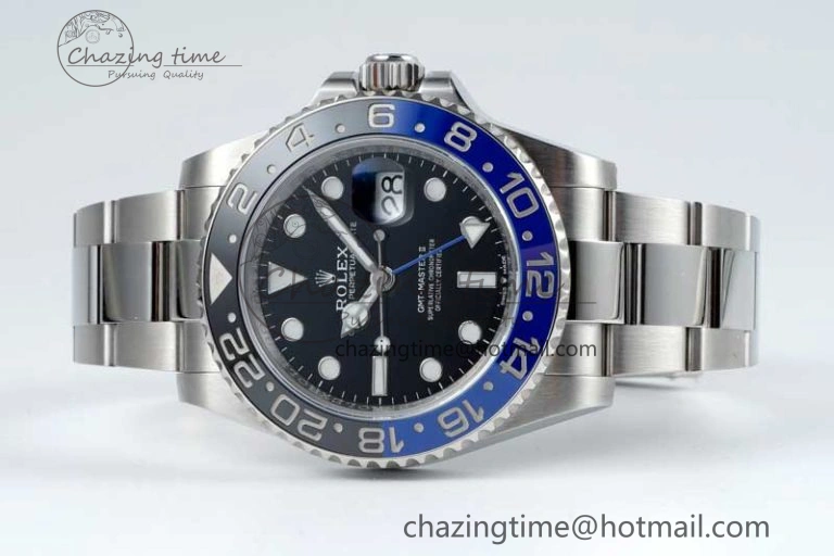 Functional GMT Master II 126710 BLNR 904L SS NTF1:1 Best Edition on Oyster Bracelet VR3186 CHS 2299