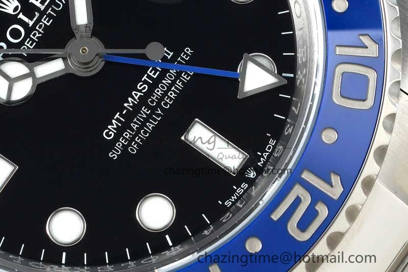 Functional GMT Master II 126710 BLNR 904L SS NTF1:1 Best Edition on Oyster Bracelet VR3186 CHS 2299