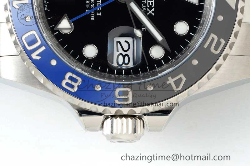 Functional GMT Master II 126710 BLNR 904L SS NTF1:1 Best Edition on Oyster Bracelet VR3186 CHS 2299