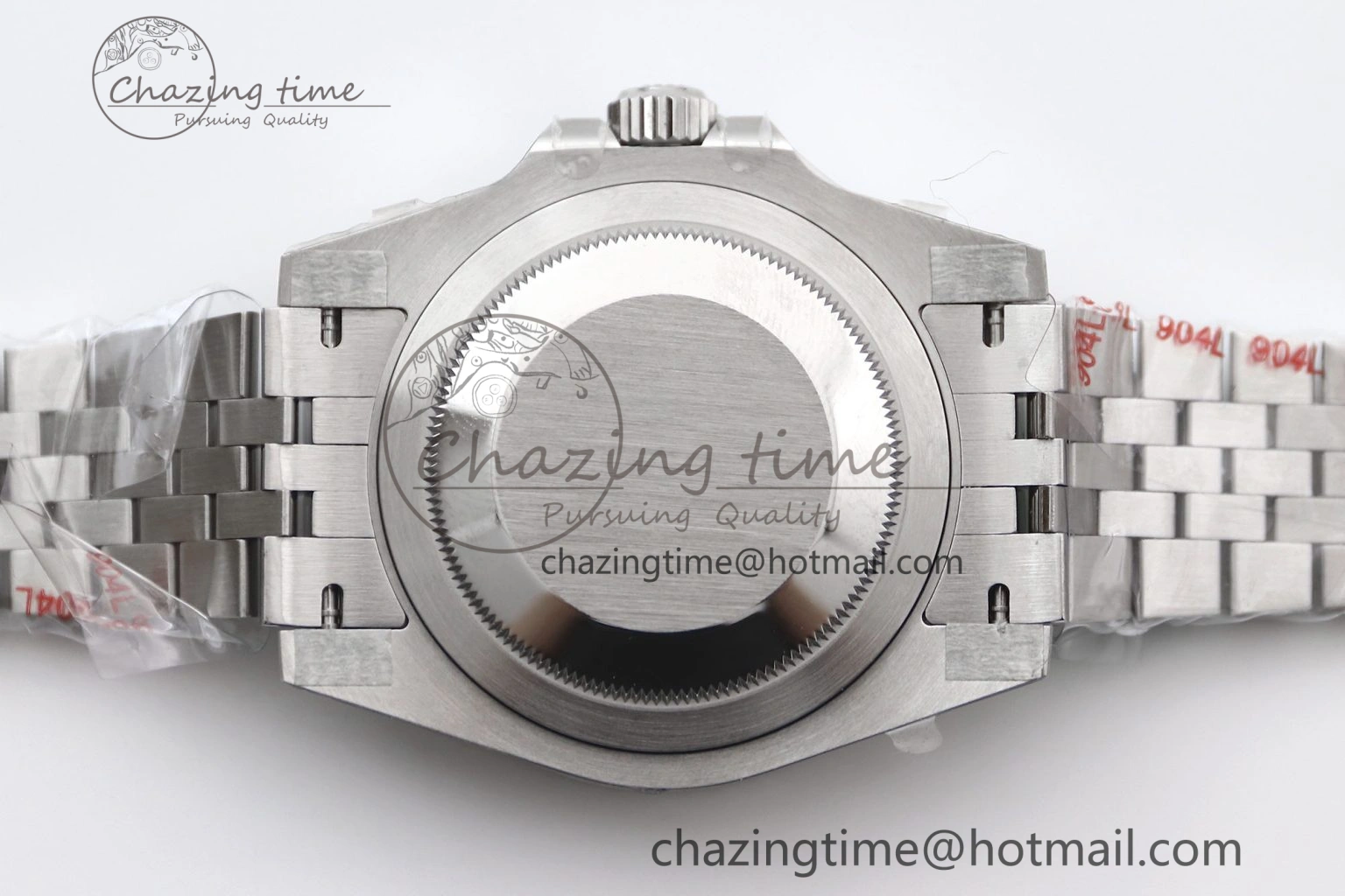 Youthful GMT Master II 126710 BLNR 904L SS TW+ Best Edition on Jubilee Bracelet VR3285 CHS 1978