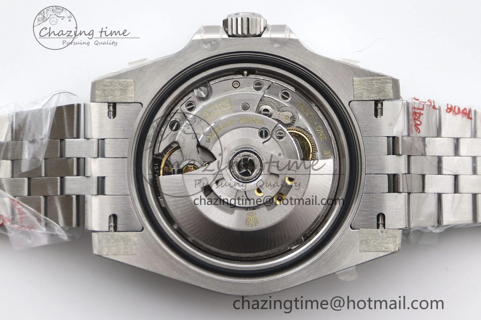Youthful GMT Master II 126710 BLNR 904L SS TW+ Best Edition on Jubilee Bracelet VR3285 CHS 1978