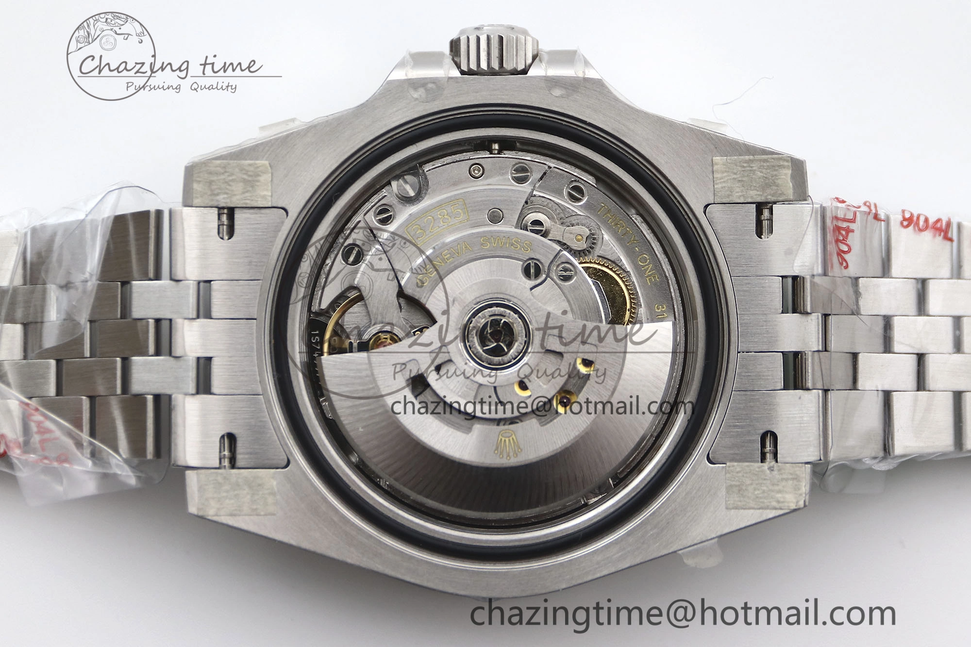 Youthful GMT Master II 126710 BLNR 904L SS TW+ Best Edition on Jubilee Bracelet VR3285 CHS 1978
