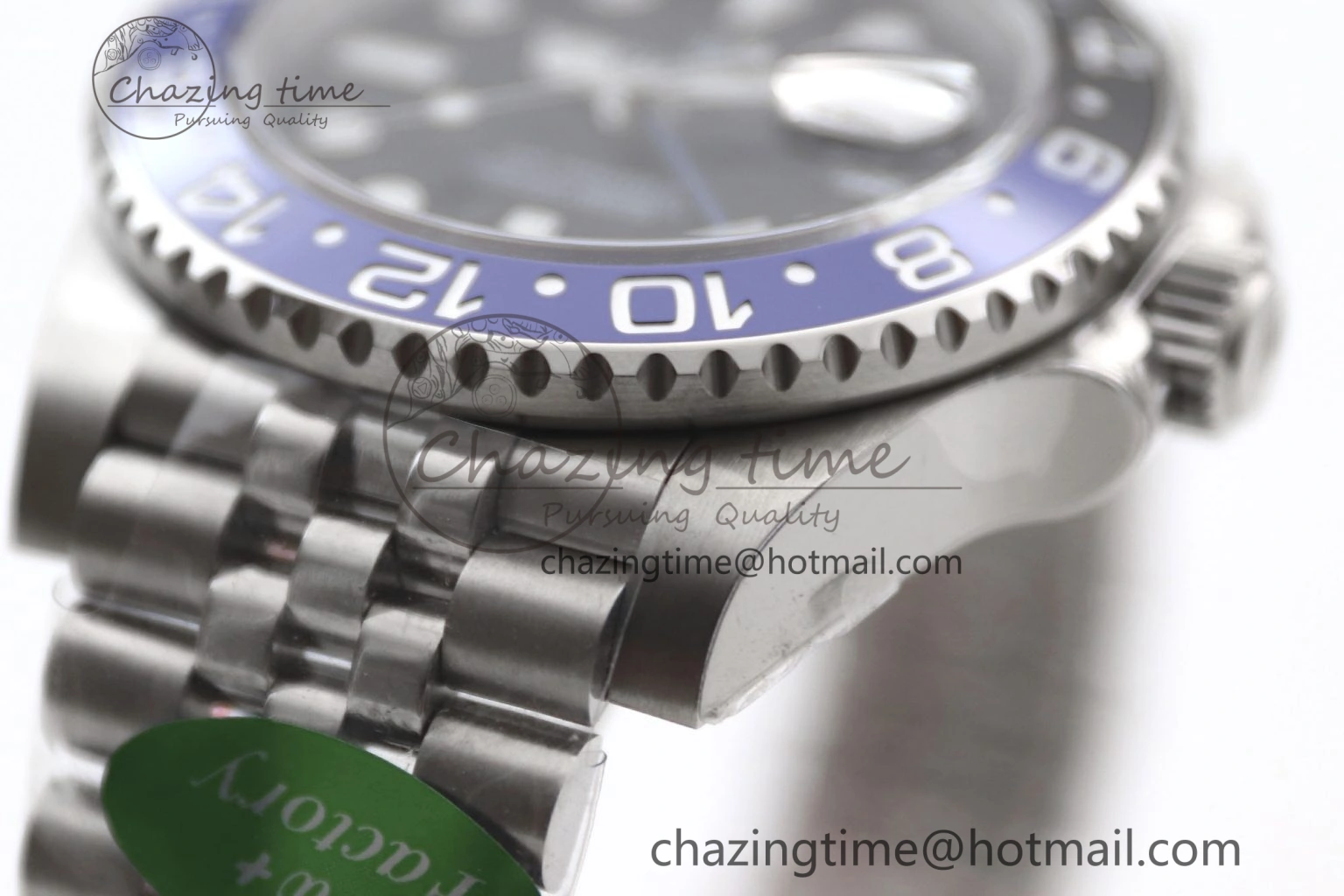 Youthful GMT Master II 126710 BLNR 904L SS TW+ Best Edition on Jubilee Bracelet VR3285 CHS 1978