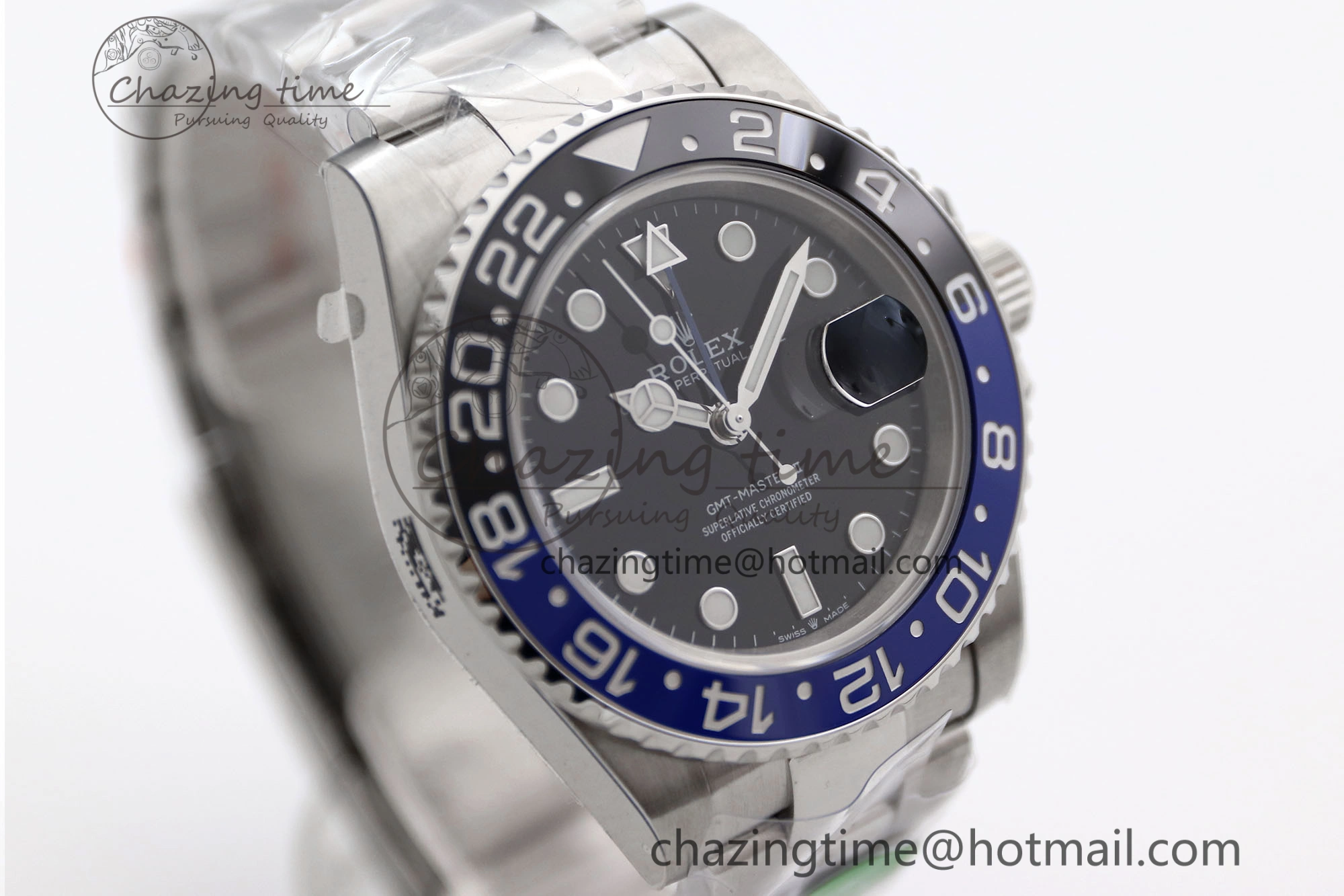 GMT Master II 126710 BLNR 904L SS TW+ Best Edition on Oyster Bracelet VR3285 CHS Fashionable 1979