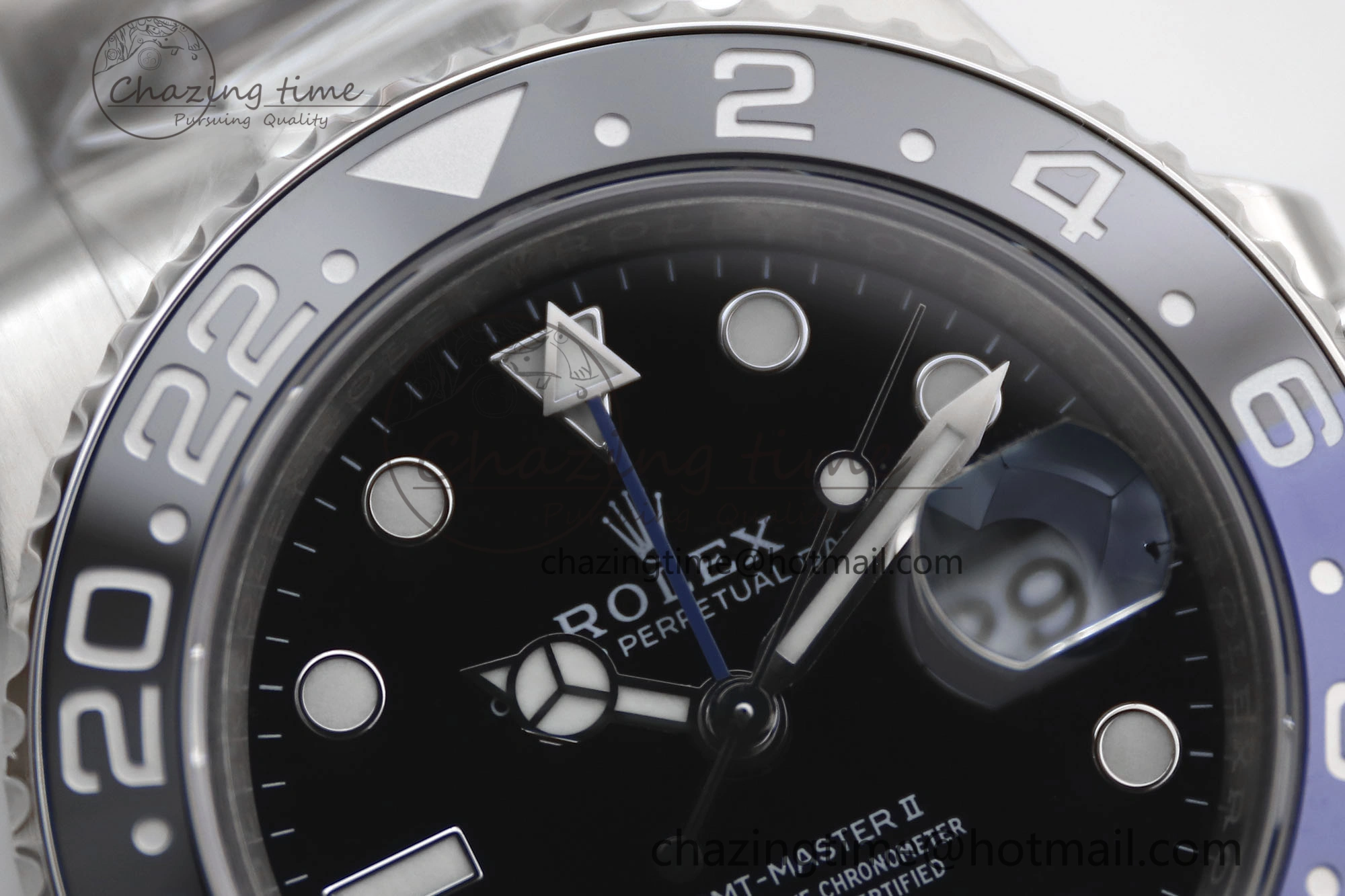 GMT Master II 126710 BLNR 904L SS TW+ Best Edition on Oyster Bracelet VR3285 CHS Fashionable 1979