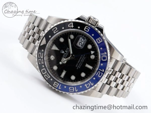 GMT-Master II 126710 BLNR 904L Steel VSF 1:1 Best Edition VR3285 (Correct Hand Stack) SunProtective 1656