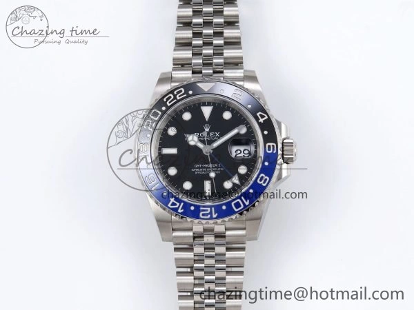 GMT-Master II 126710 BLNR 904L Steel VSF 1:1 Best Edition VR3285 (Correct Hand Stack) SunProtective 1656